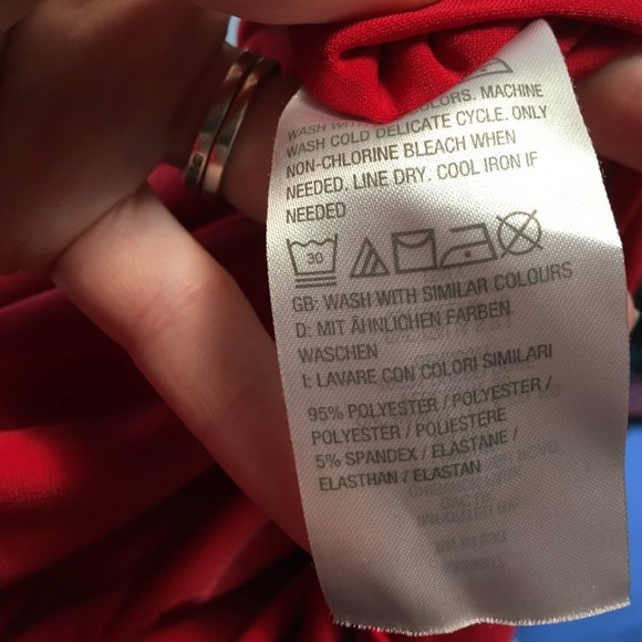 J Jason Wu Jumpsuit XL Solid Red Sleeveless City Knit Pockets Wide Leg Ruched - Picture 15 of 16